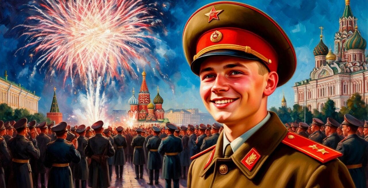 Празднование Дня Победы в школах России